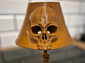 Skull lamp