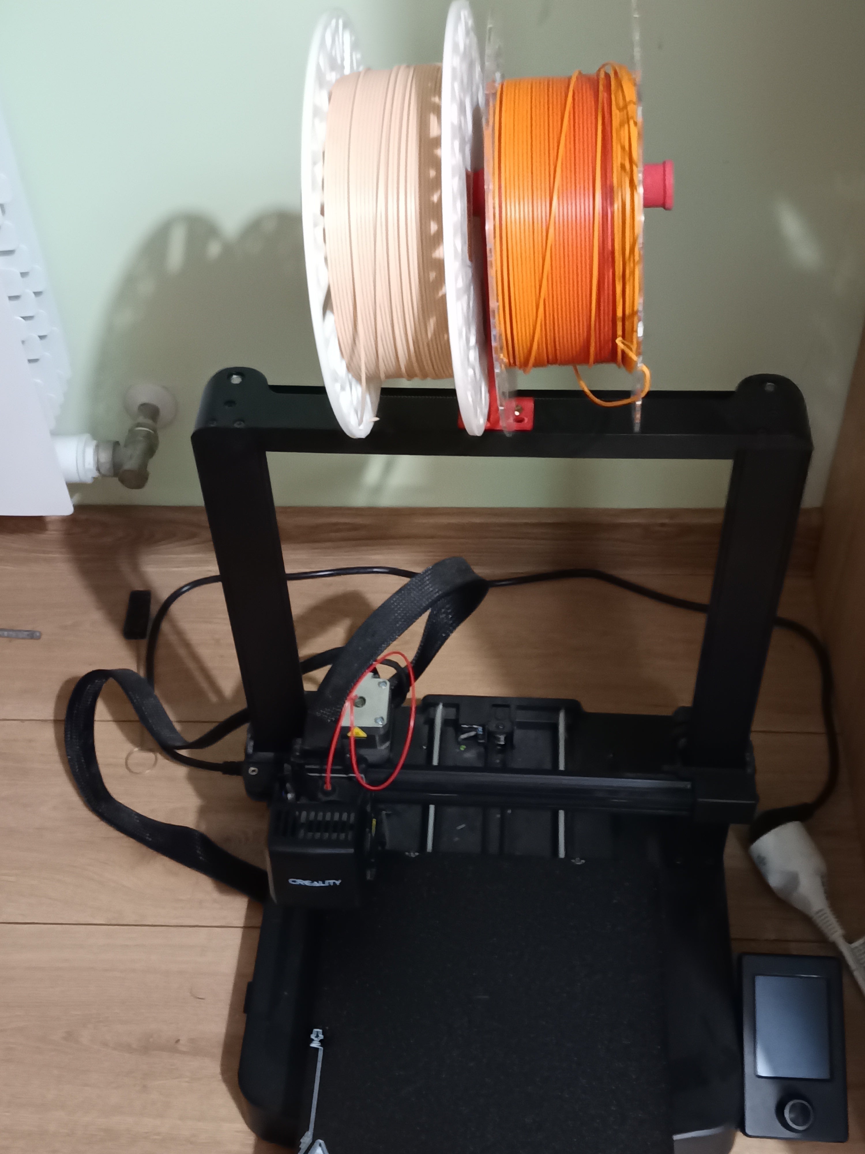 Stand for 2 filaments for Creality Ender 3 V3 SE