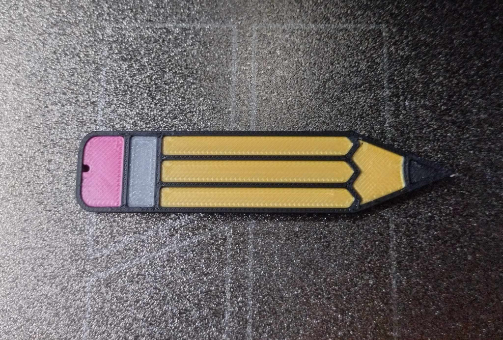 Pencil Keychain