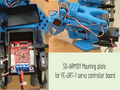 SO-ARM101 Mount for FE-URT-1 controller