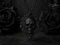 Skull Diorama Collana