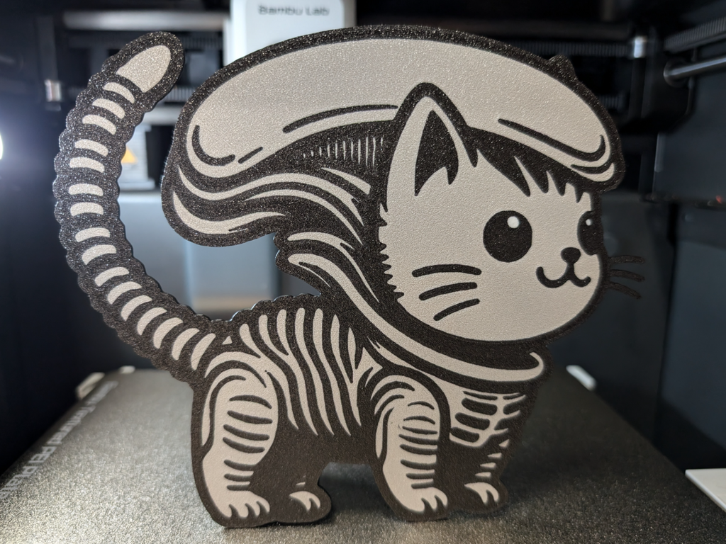 Xenomorph Cat (Alien Movie) - User Requested