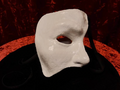 Phantom of the Opera Masquerade Mask (With holes)