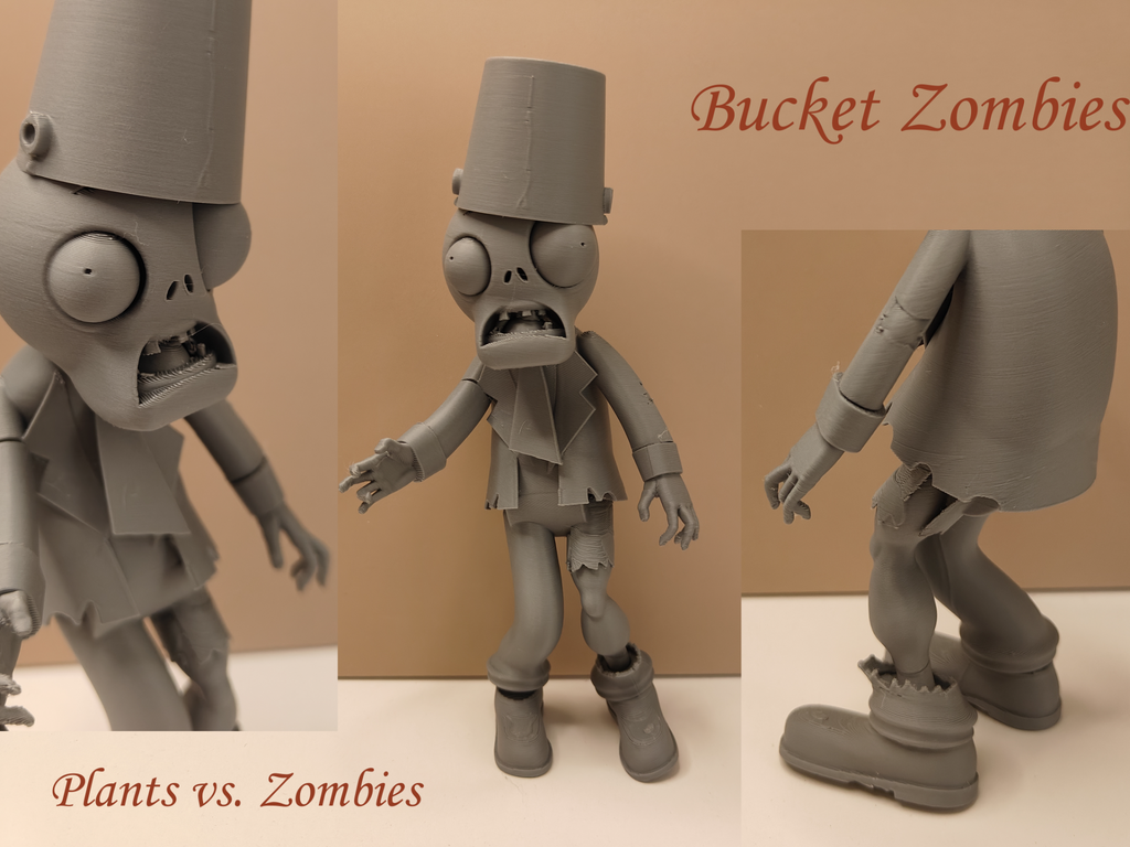Halloween Bucket Zombies