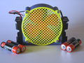 Battery-Powered Cyberpunk Desk Fan