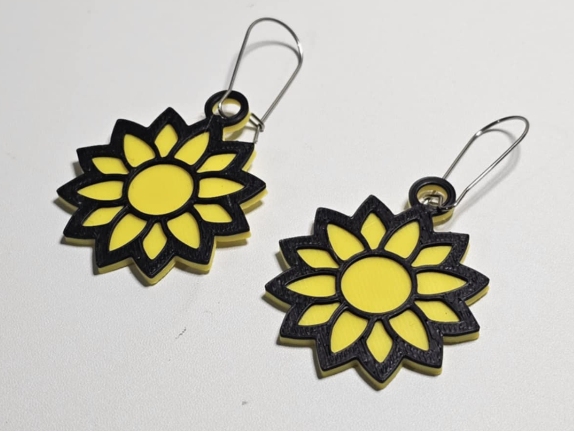 Simple Flower Earrings