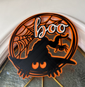 Boo Halloween Door Sign