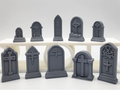 Miniature Tombstone Set (10 Pieces)