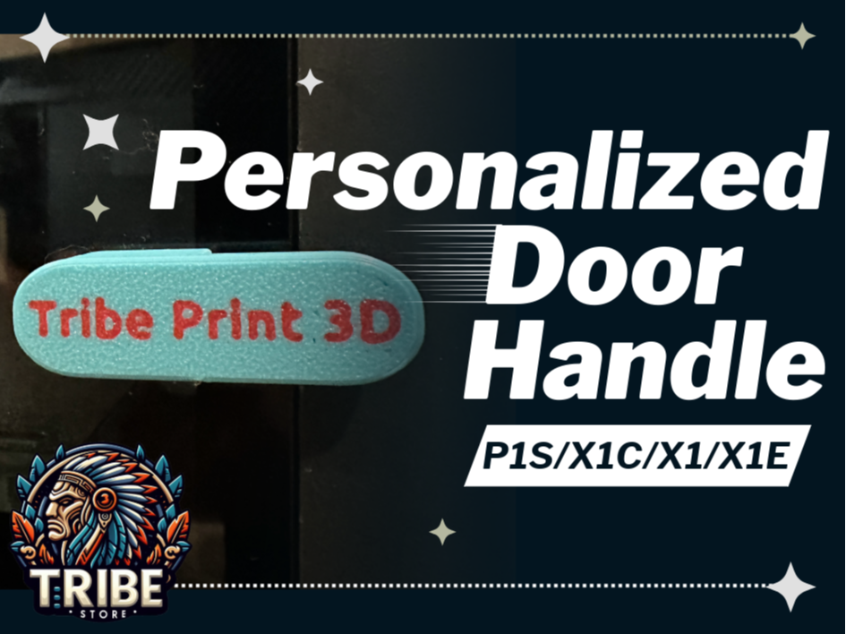Personalized Door Handle for Bambu Lab