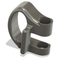 Gate latch handle