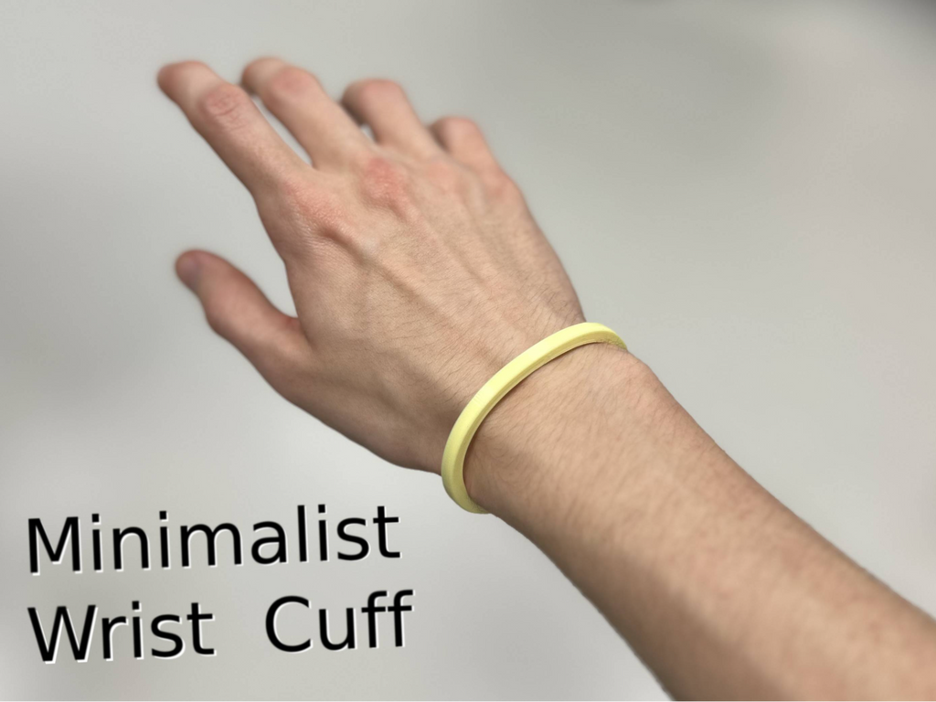 Minimalist Wrist Cuff