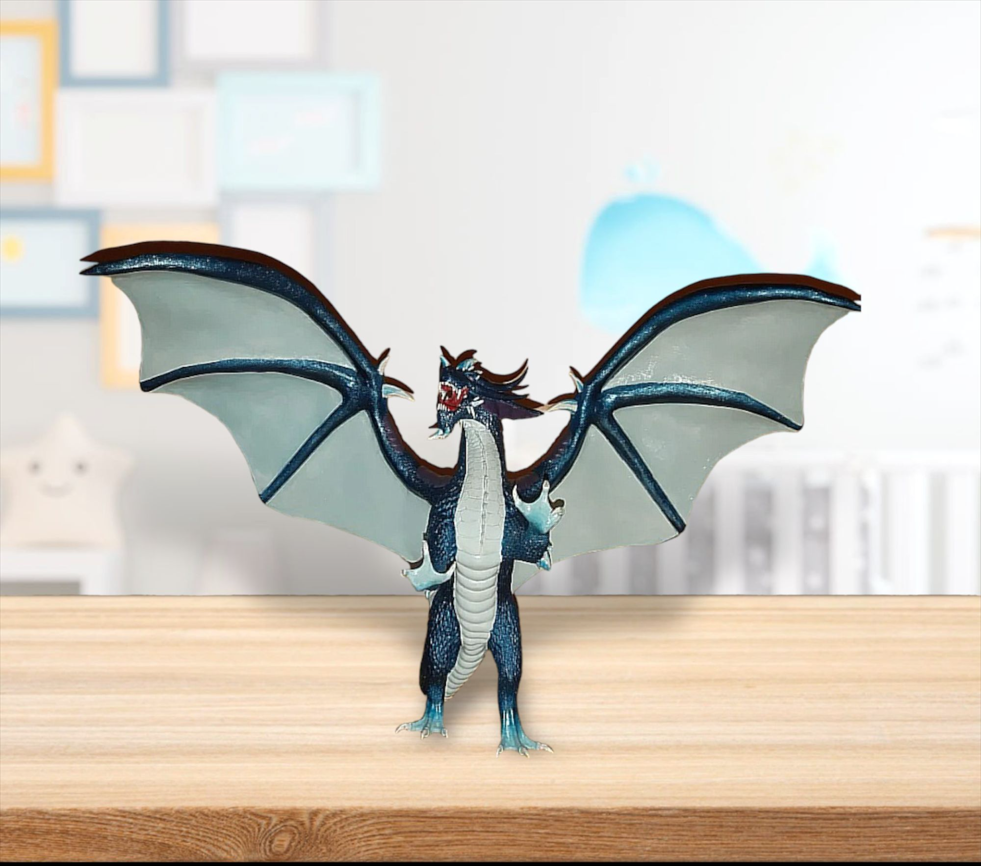 Drachen Dragon AMS Modell Toy Deko Multicolor
