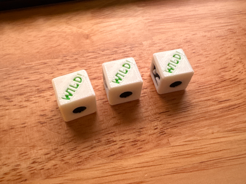 LCR Dice - Left Center Right with Wild