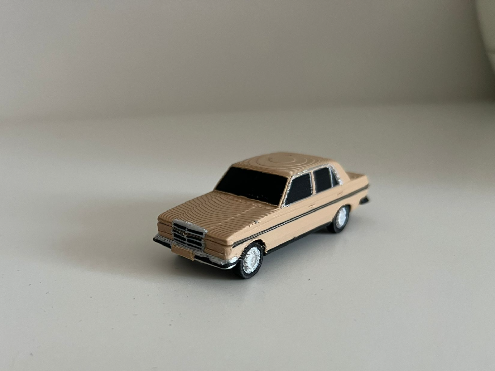 Mercedes W123 3D Print– Detailed Classic Car Model