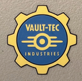 Multicolor Vault-Tec Logo Magnet