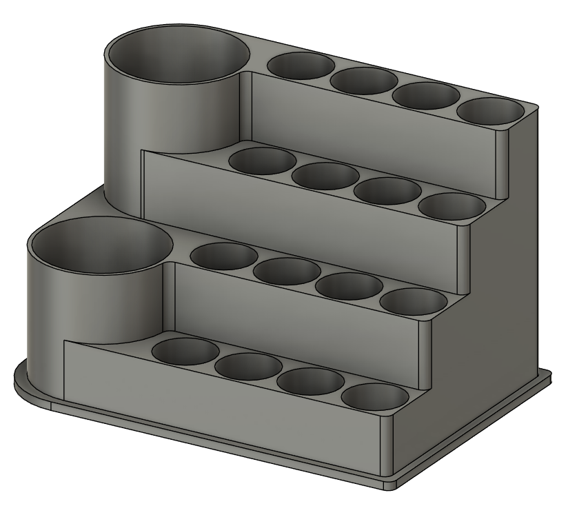 Acrylic Paint Storage Tray