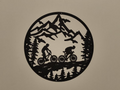 mountain bike wall art