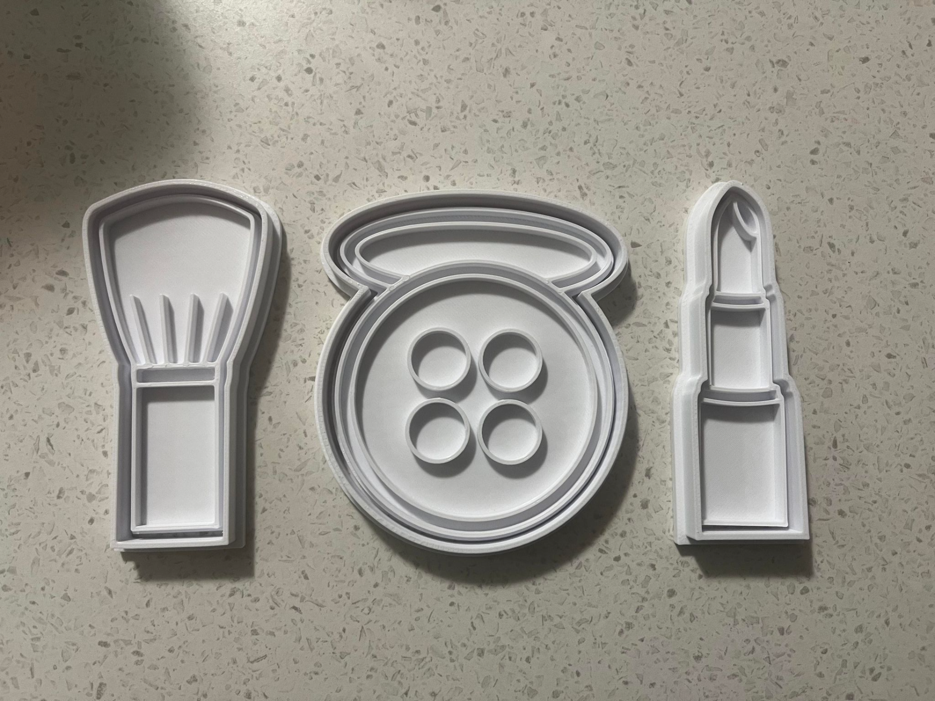 Makeup Cookie Cutters and Stamps