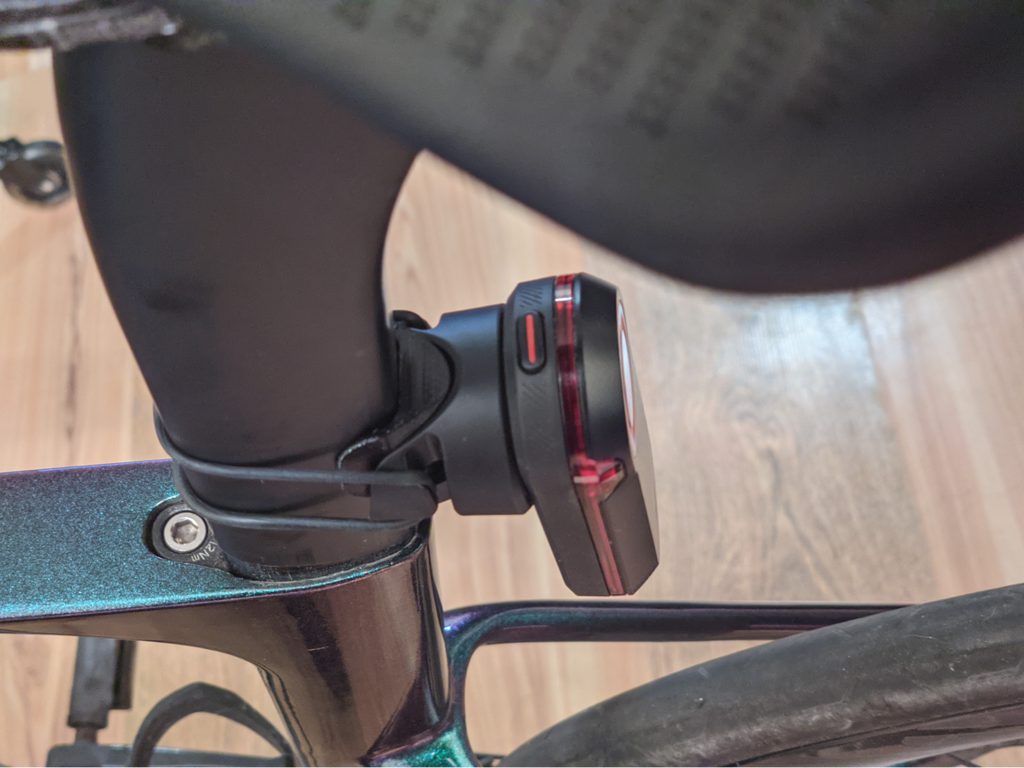 Garmin Varia (RTL515) D Aero Seatpost shim