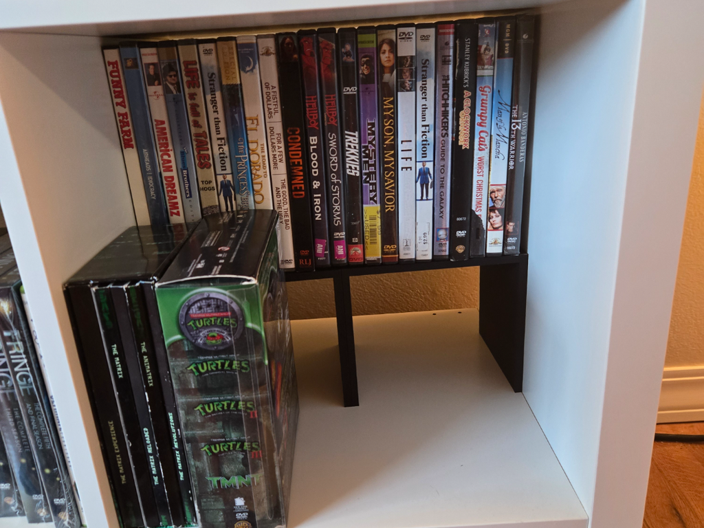Kallax DVD Shelf