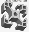 Aluminium Extrusion Profiles, 55 Typs STL files