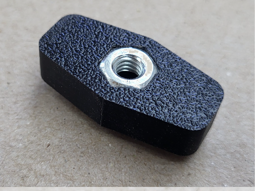 1/4-20 Knob, Uses 1/4-20 Nut