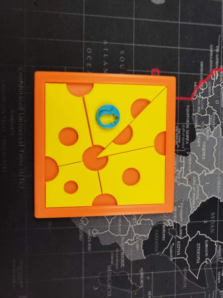 Katsunou cheese puzzle by Hanayama