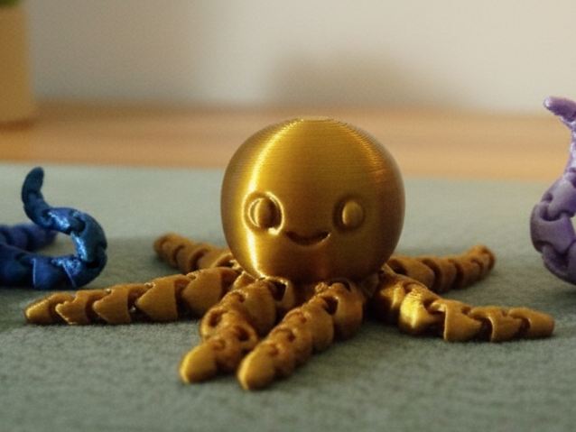 Articulated Octopus – Commercial use allowed