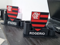 Porta canetas flamengo editável