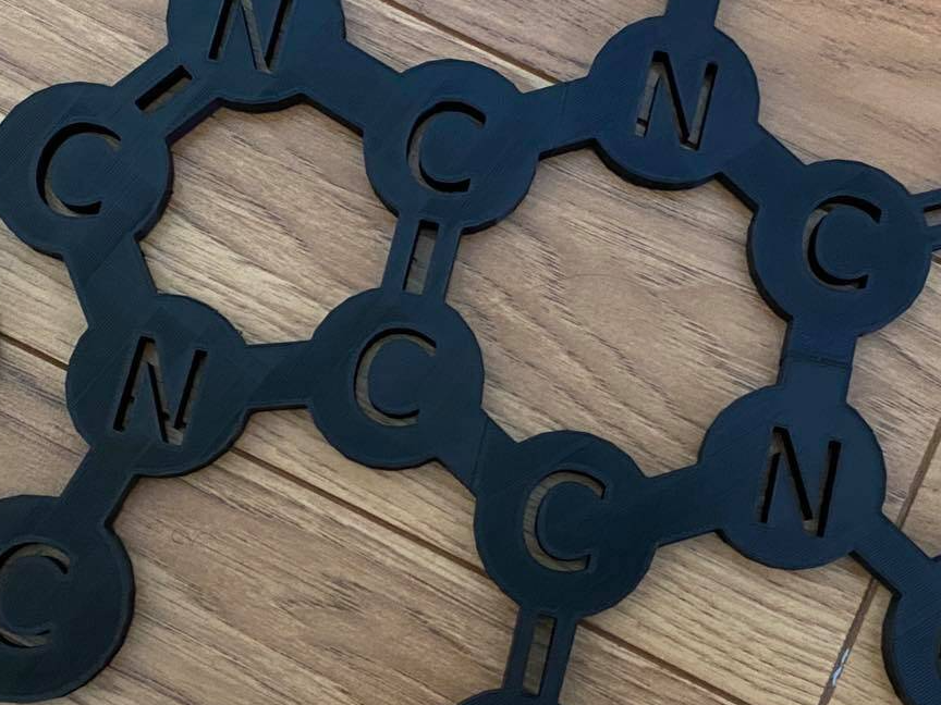 Coffee Molecule Wall Art