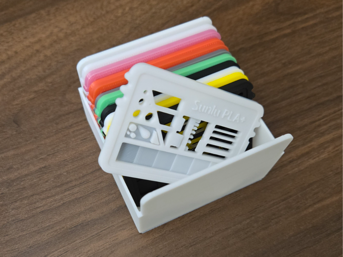 Mini filament swatch test
