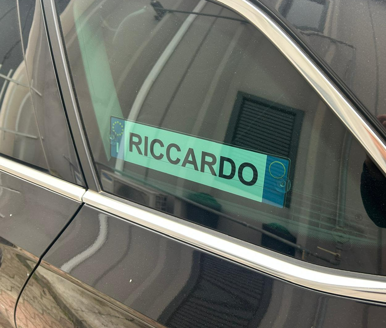 targa personalizzabile IT V3
