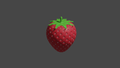 Just a strawberry
