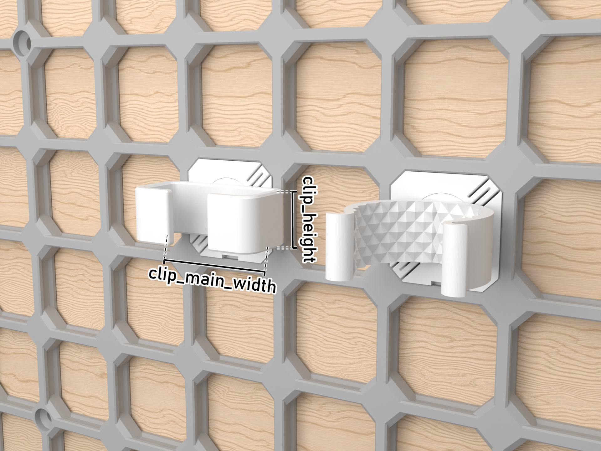 openGrid Gadget - Generic Holder/Clip Generator