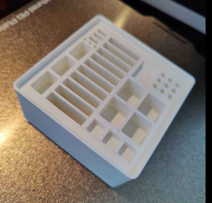 Gridfinity Bambu replacement bin .6mm nozzle Remix