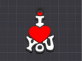 valentine -i-love-u keychain free commercial