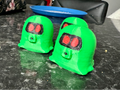 AstroBot: Green/Purple "Gloopy" Slime Shooting Bot