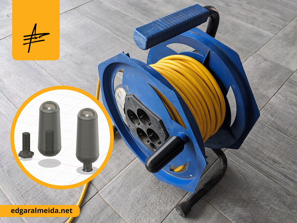 Electric Cable Reel Handle 2.0