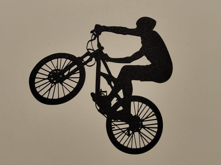 biker wall art