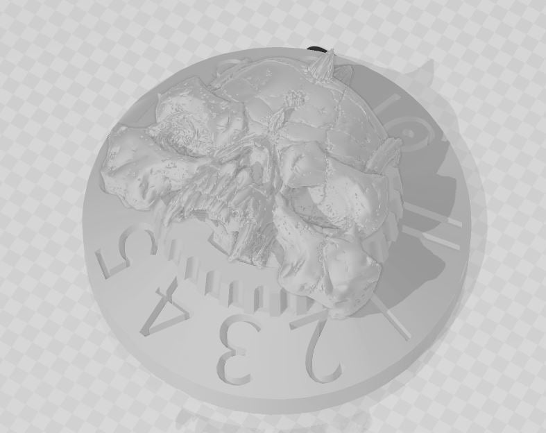Demon Skull Guitar Knob