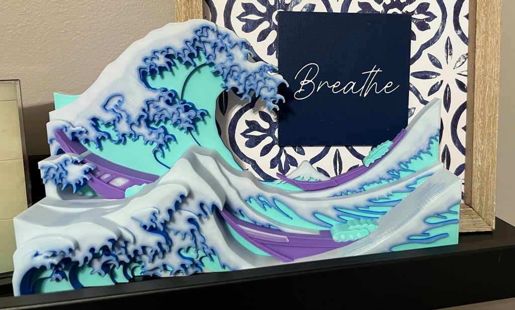 Great Wave off Kanagawa - Multi-colored for AMS
