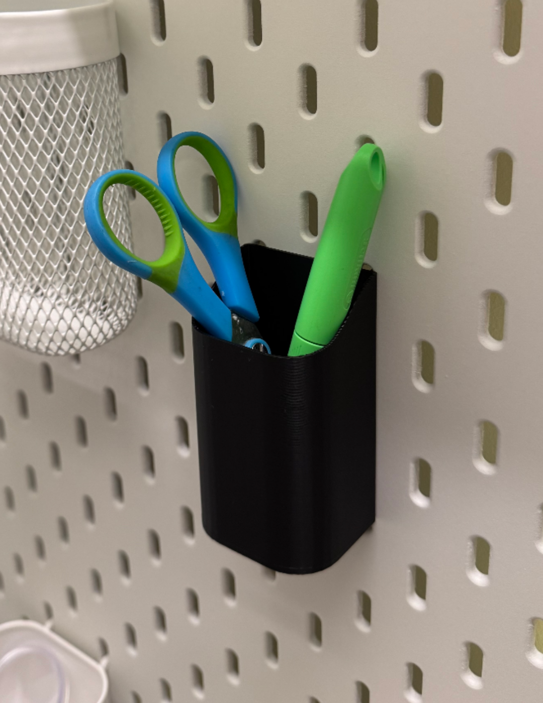 Tool holder for IKEA SKADIS Pegboard
