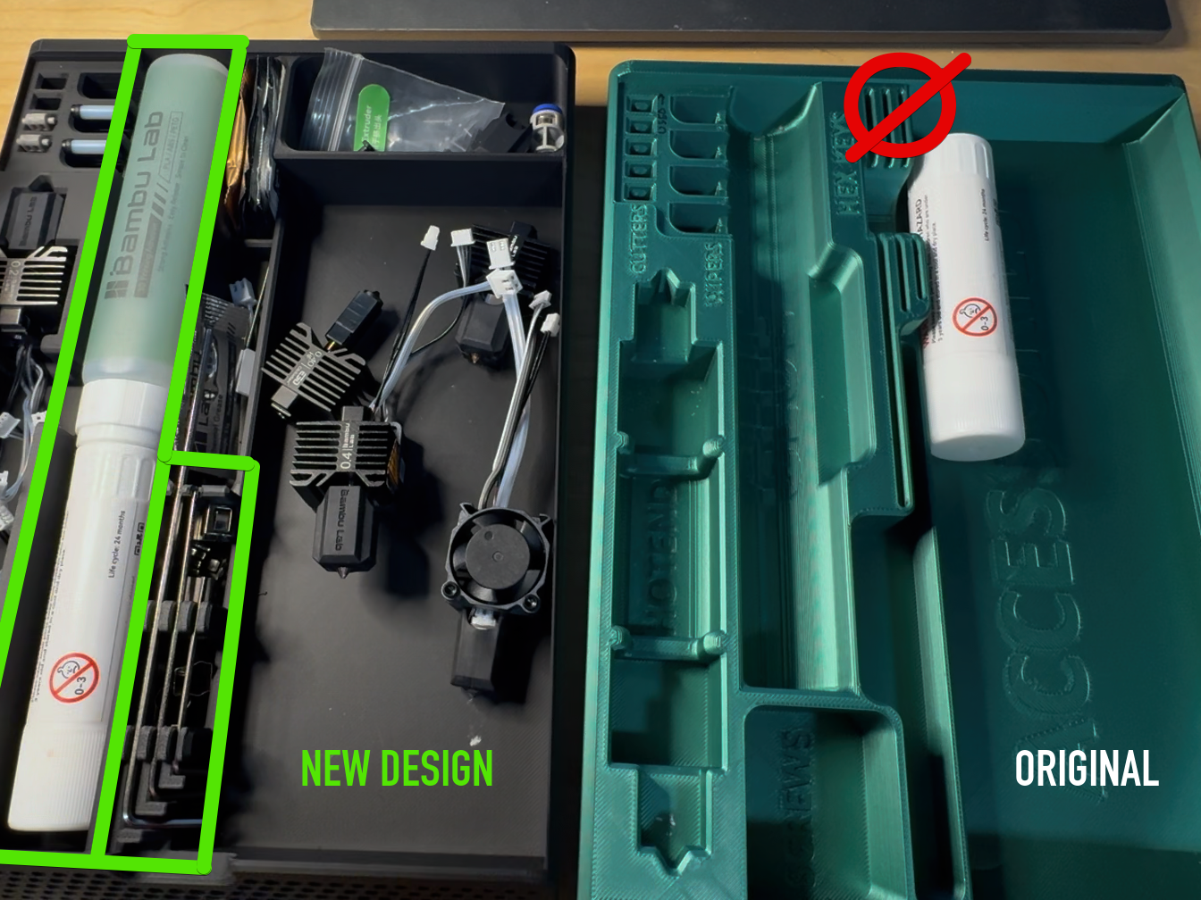 BLV AMS Improved Accessory Drawer