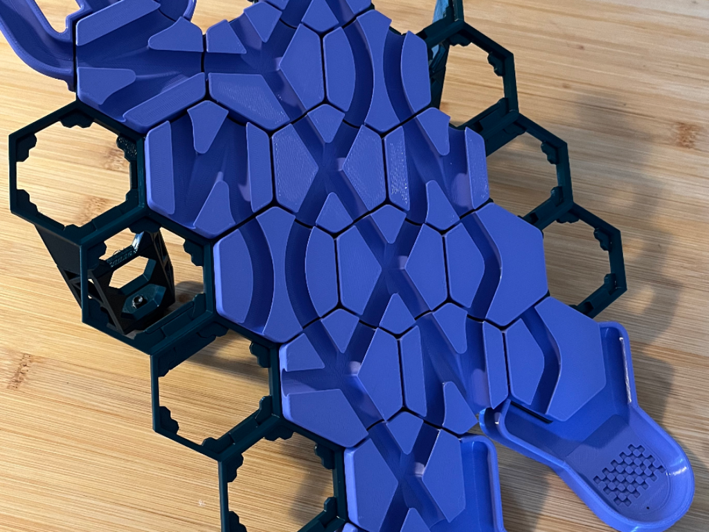 Hextraction — Basic board game (fits A1 Mini)