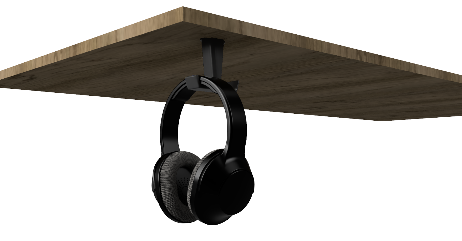 Double Headphones Holder