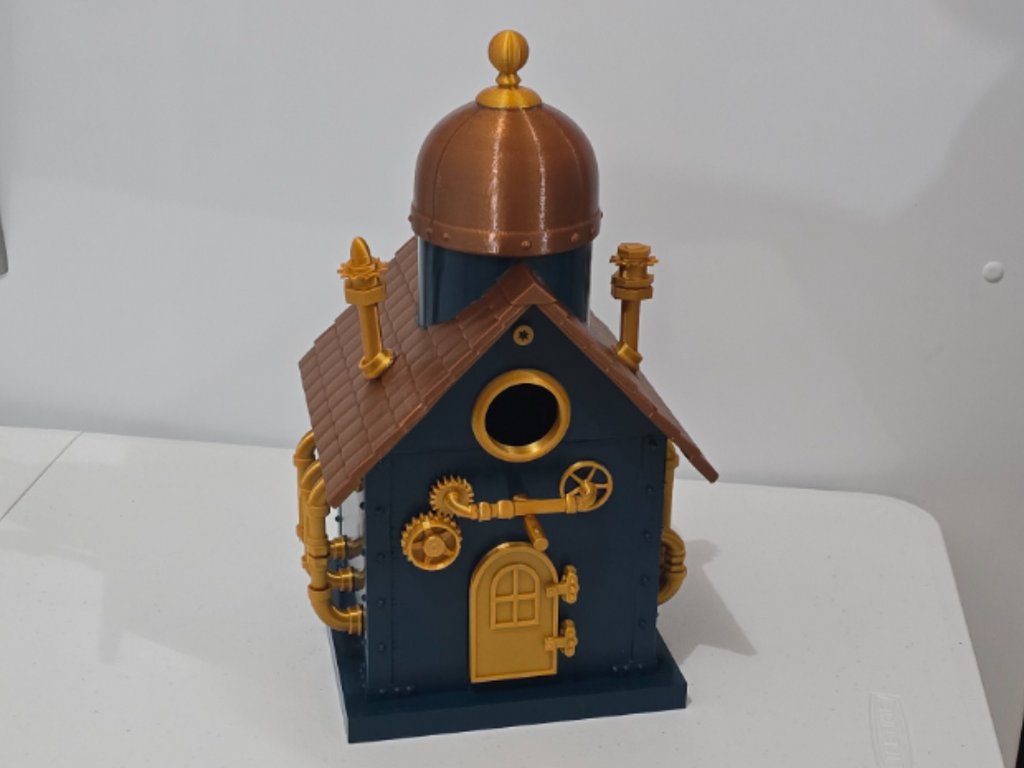 Steampunk Birdhouse