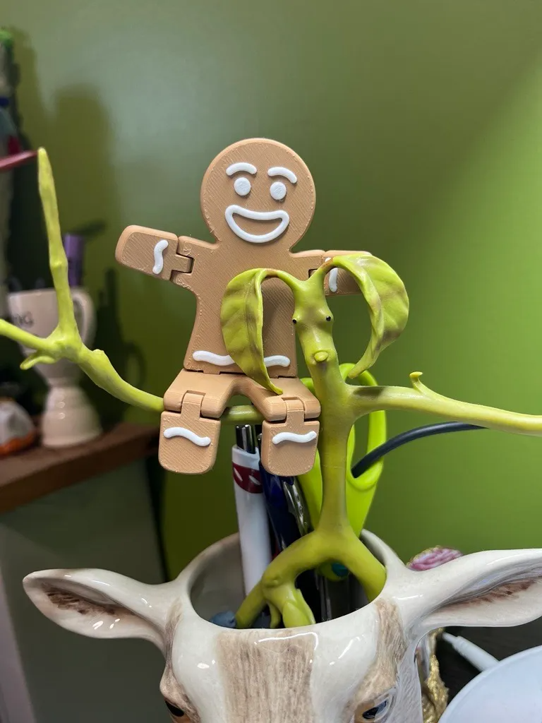 Easy Filament Swap Gingerbread Cookie