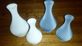 Spiral deco vase
