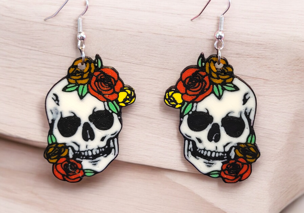 Sugar Skull Earrings