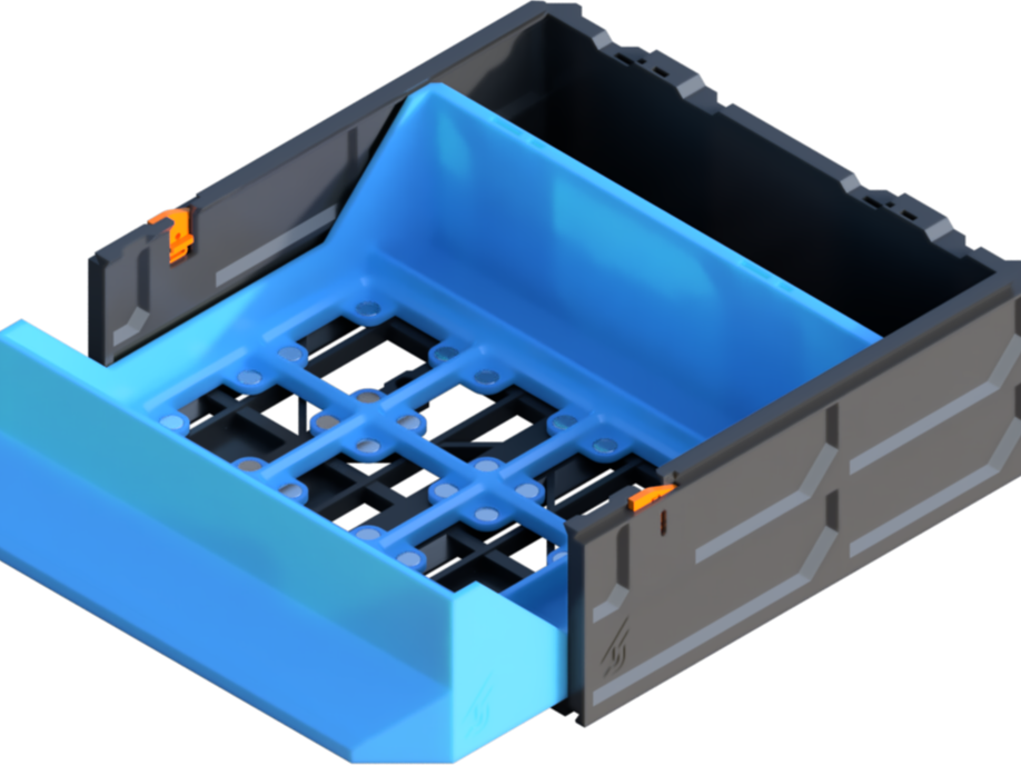 GEN2 2x1 Gridfinity Magnet Double Drawer - MINI